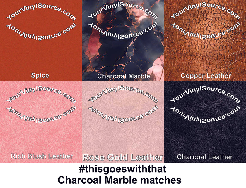 Charcoal Marble 3 sizes