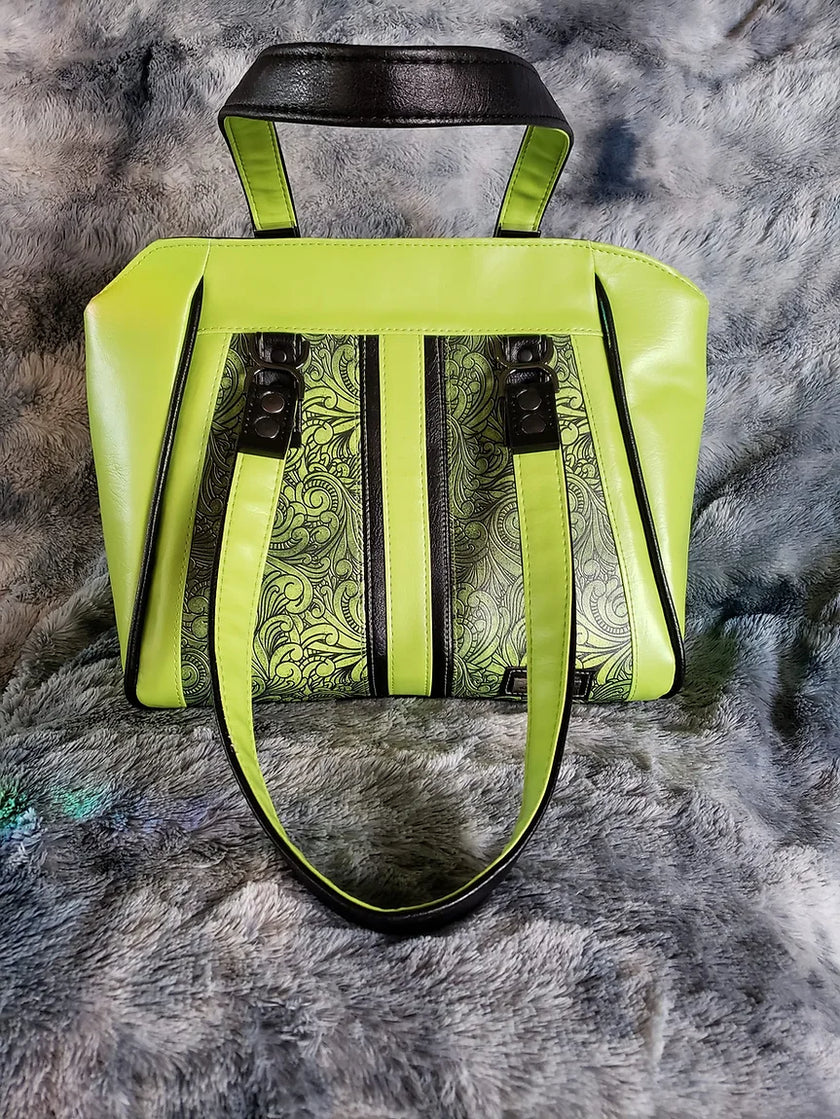 Lime Green printed vinyl 2 sizes