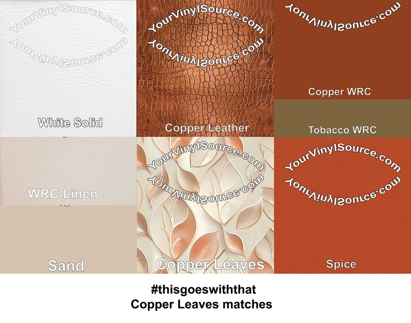 Copper Leaves 3 sizes