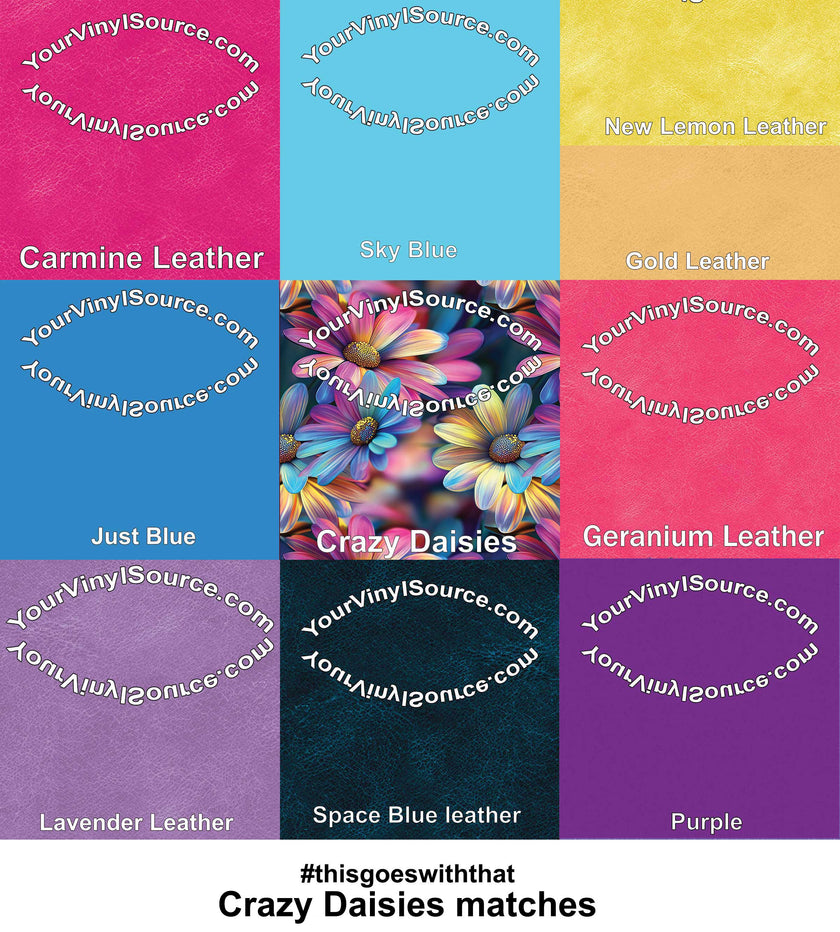 Crazy Daisies 3 sizes