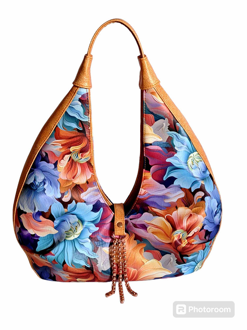 Flora Grande printed vinyl  2 sizes  25% off