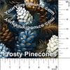 Frosty Pine Cones  Limited Edition 2 sizes