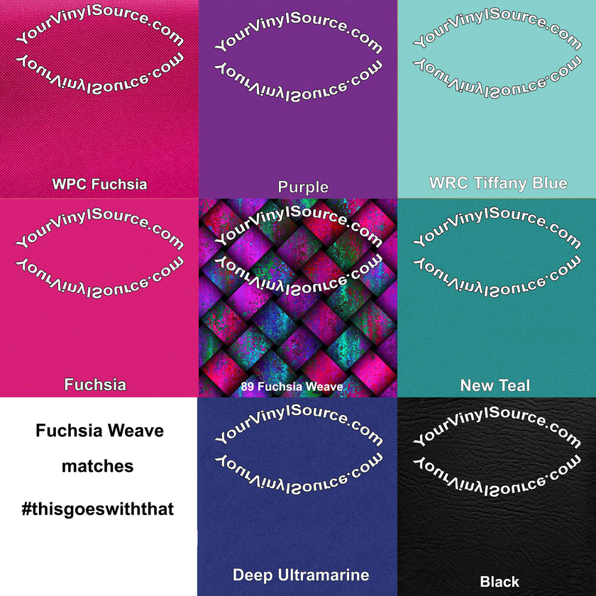 Fuchsia Weave 3 sizes
