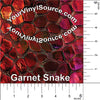 Garnet Snake 2 sizes