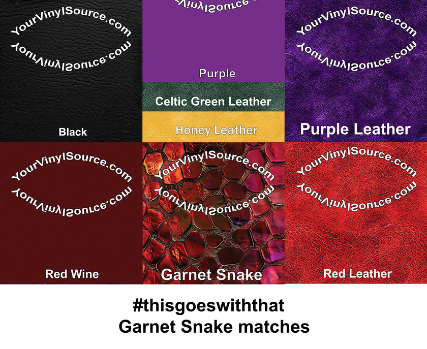 Garnet Snake 3 sizes