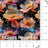 Glass Poppies printed vinyl  2 sizes