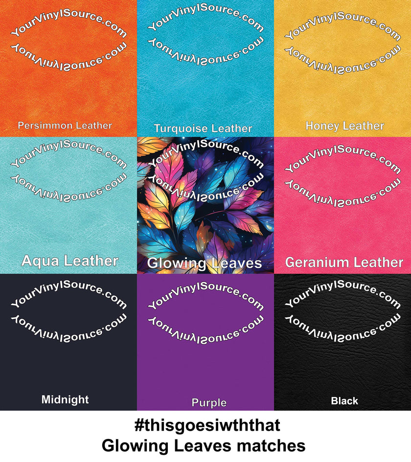 Glowing Leaves 3 sizes