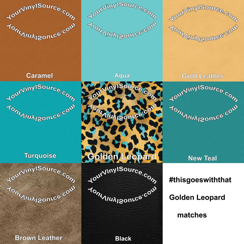Golden  Leopard 3 sizes