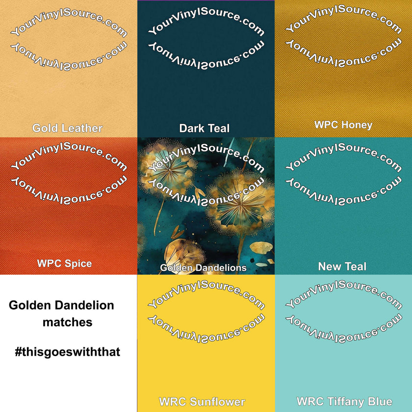 Golden Dandelions 3 sizes