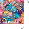 Ink Bubbles printed vinyl  2 sizes