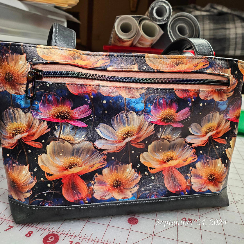 Glass Poppies printed vinyl 25% off