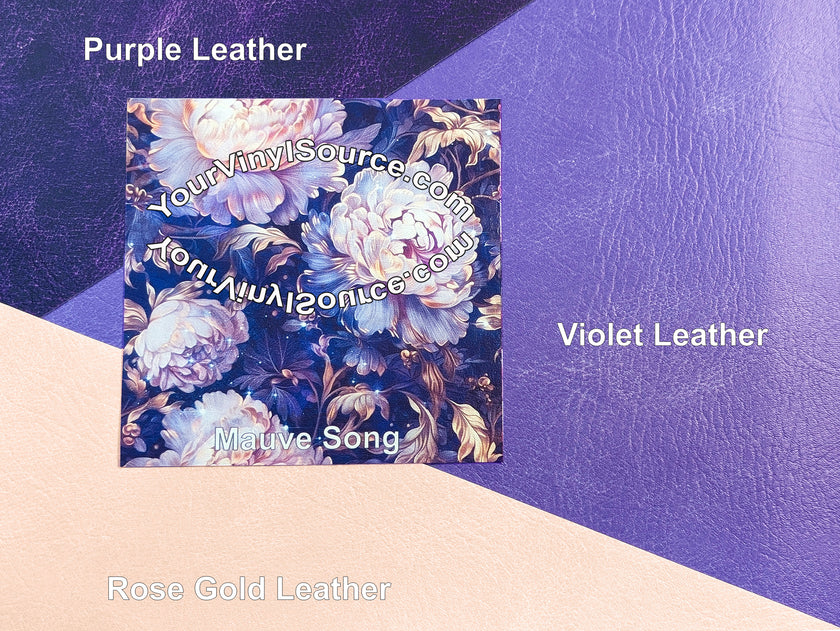 Mauve Song printed vinyl  3 sizes