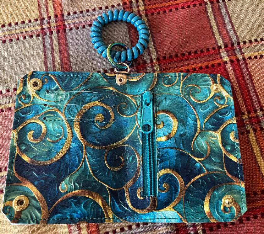 Luminous Helix printed vinyl 3 sizes