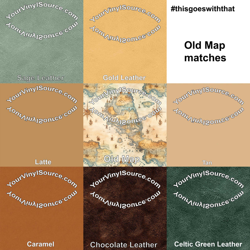 Old Map 3 sizes
