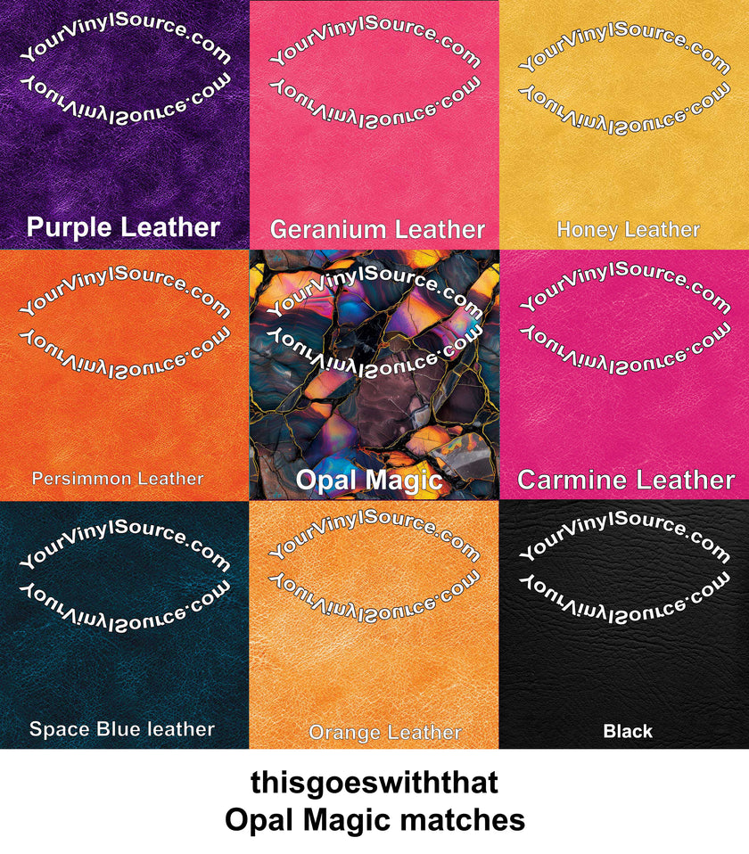 Opal Magic printed vinyl  3 sizes