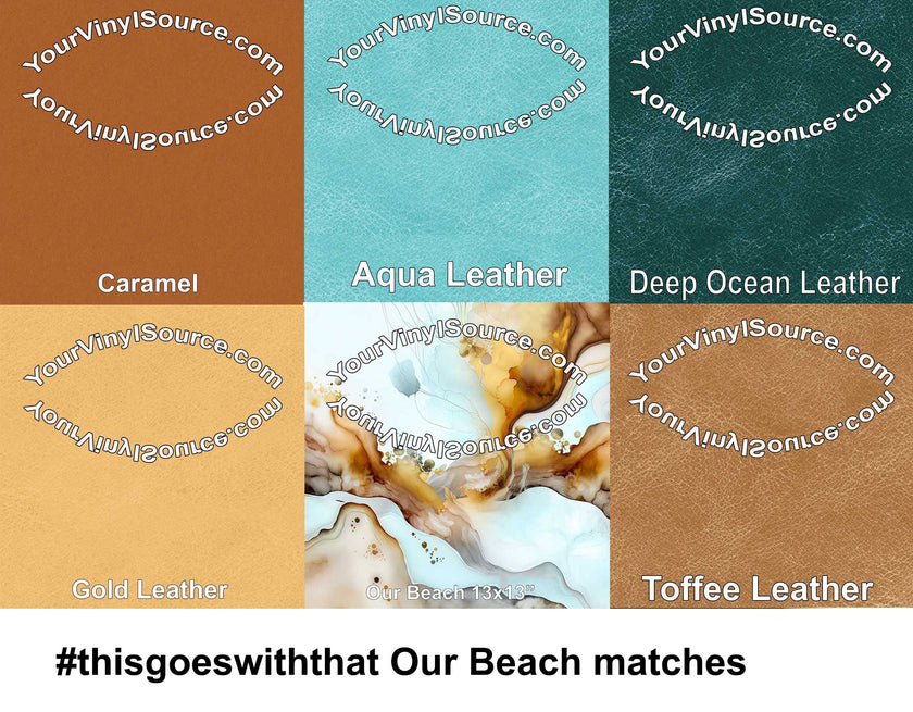 Our Beach Panel 13x13