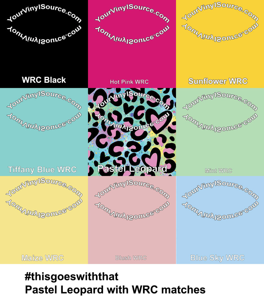 Pastel Leopard 3 sizes