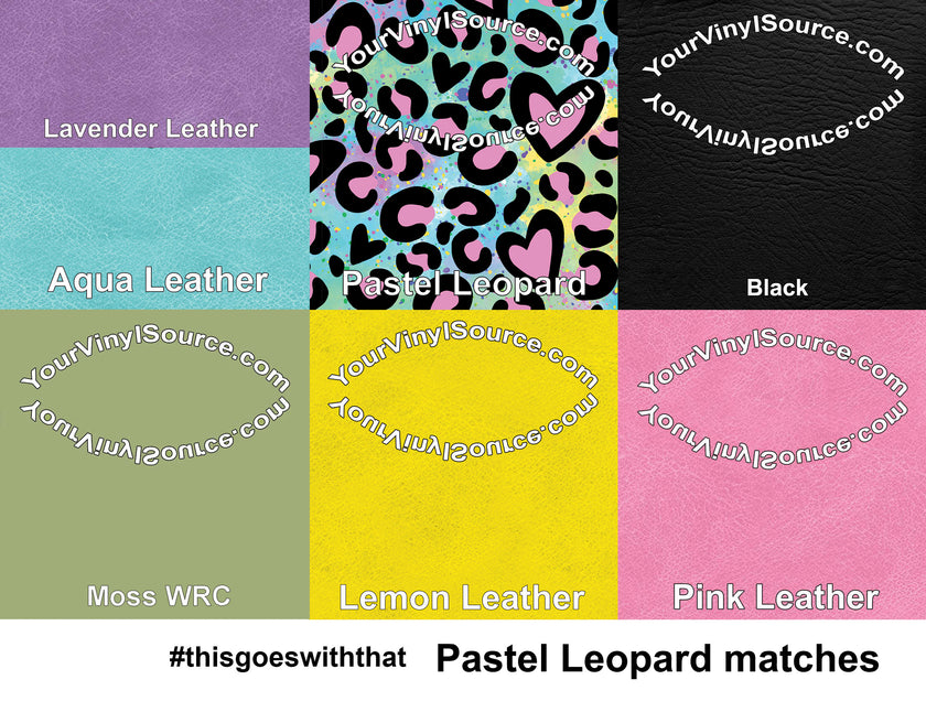 Pastel Leopard 3 sizes