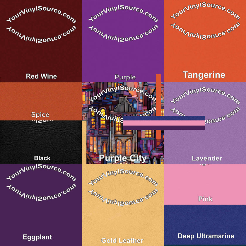 Purple  City  3 sizes