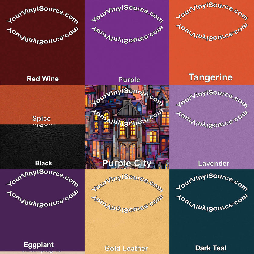 Purple  City  3 sizes