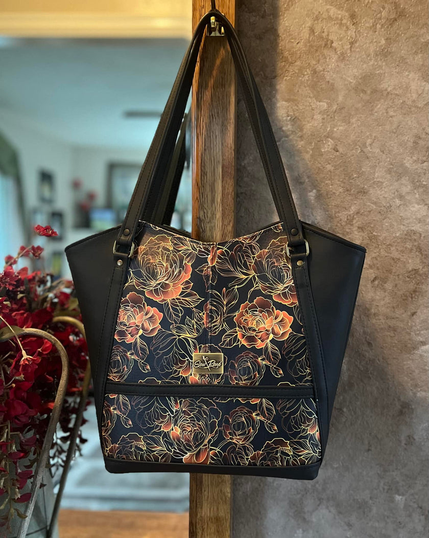 Golden Whispers printed vinyl 3 sizes