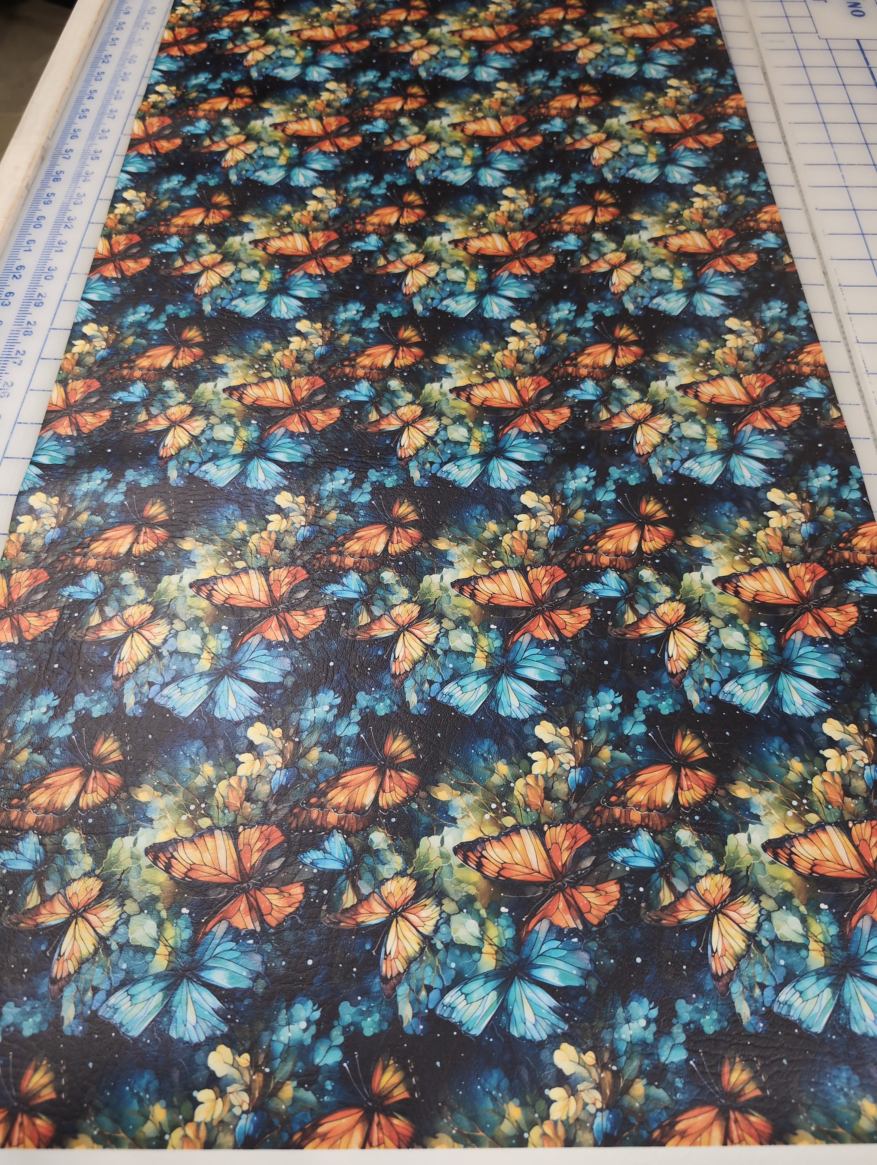 Watercolor Butterflies printed vinyl 2 sizes