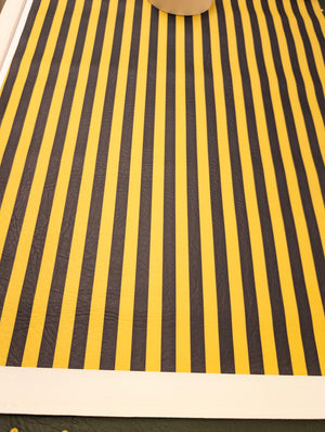 Stripes Curry on Midnight Full Roll 18x53