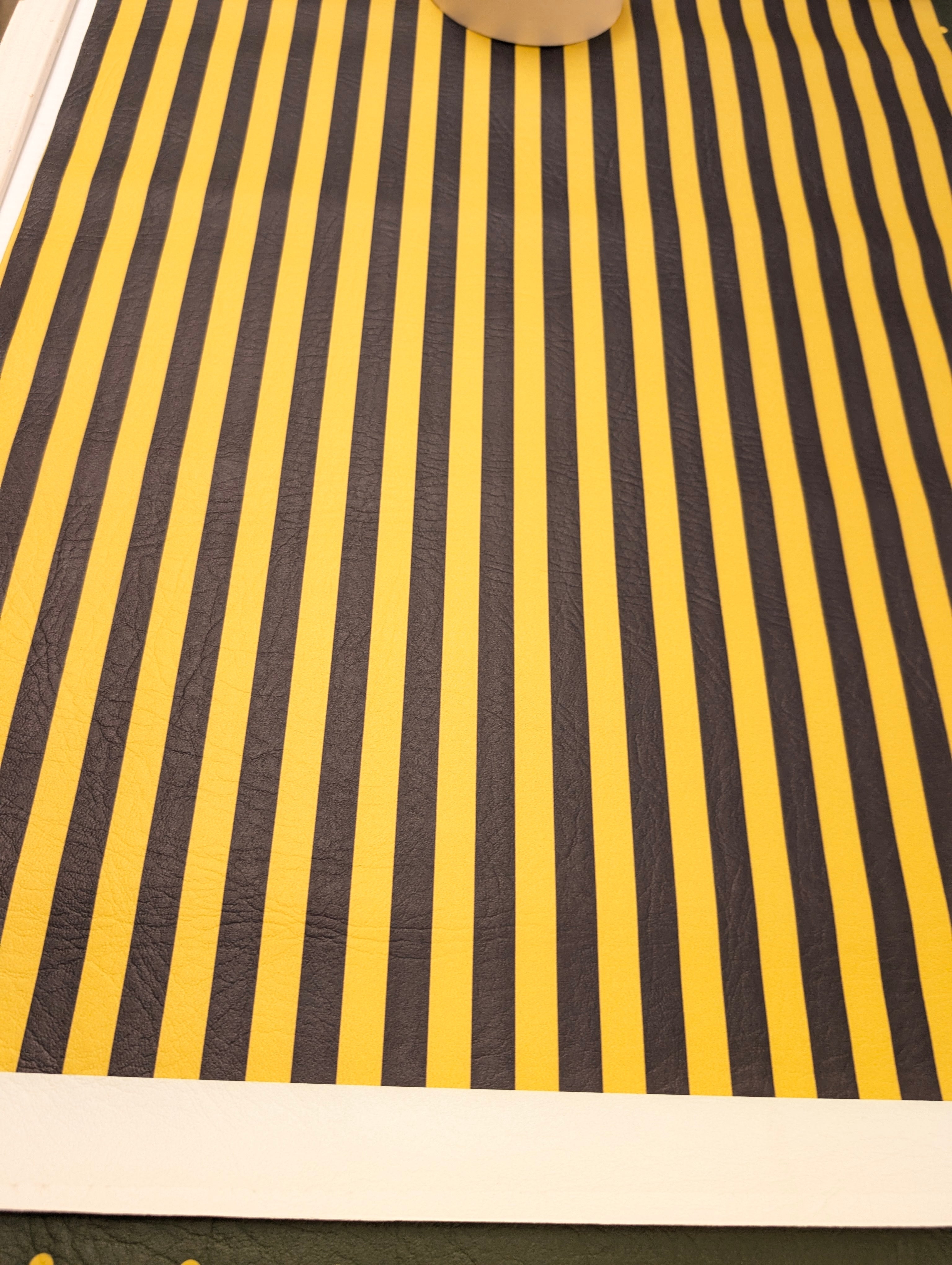 Stripes Curry on Midnight Full Roll 18x53