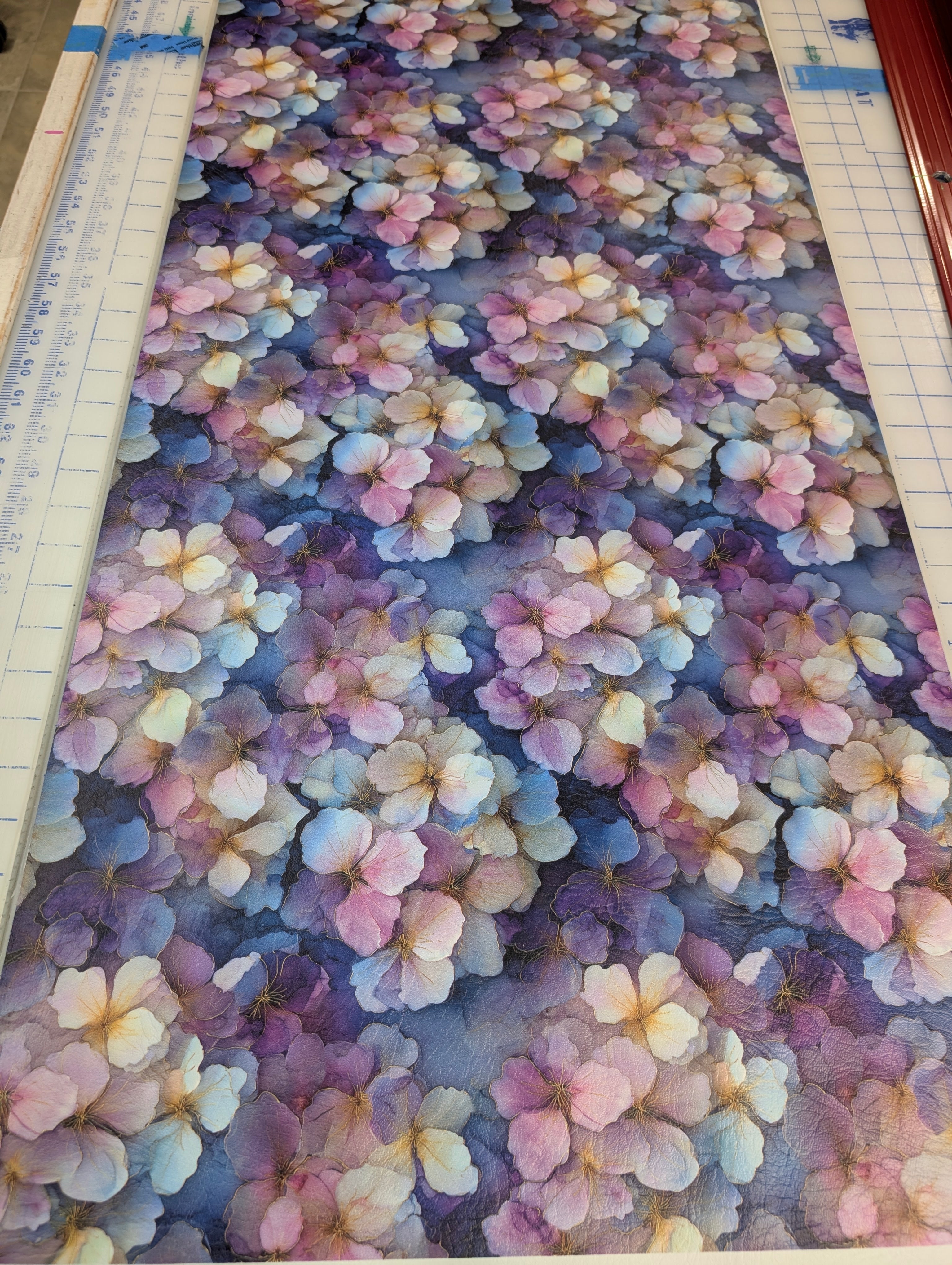 Hydrangeas 2  printed vinyl 3 sizes