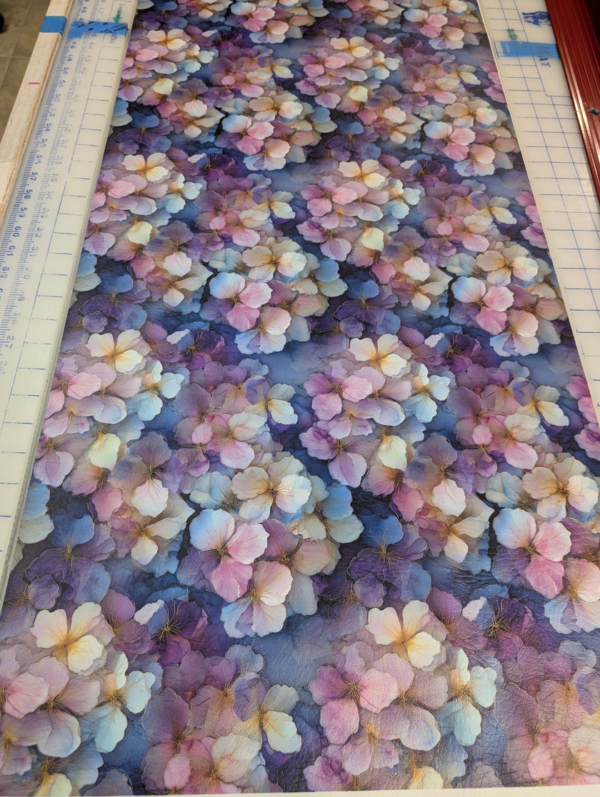 Hydrangeas 2  printed vinyl 3 sizes