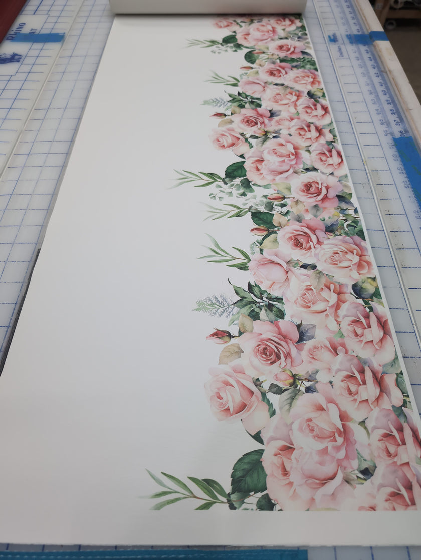 Rose Border White  14