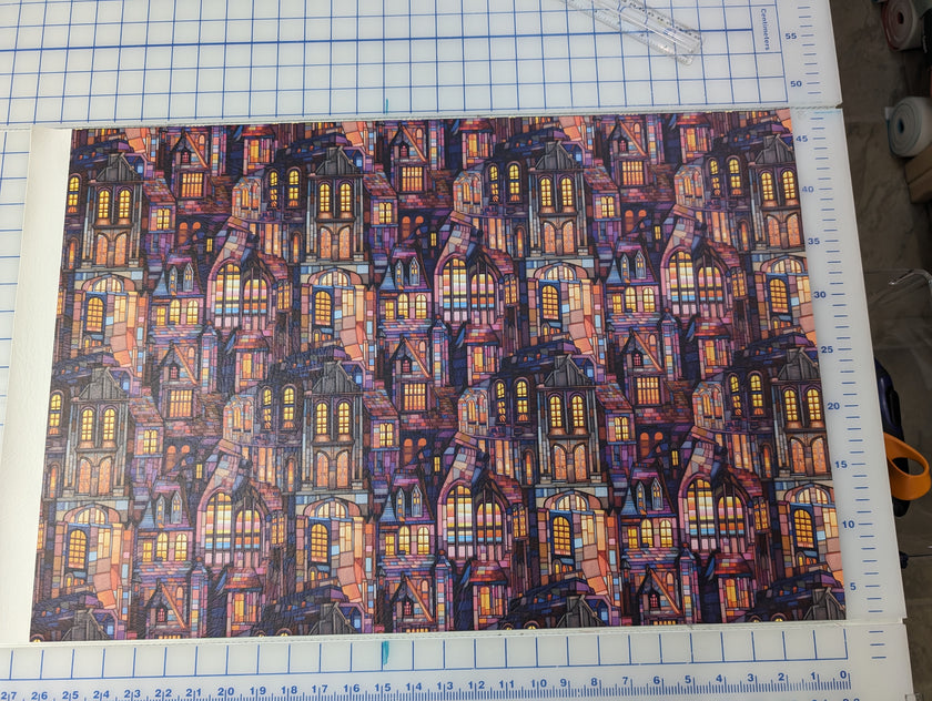 Purple  City  3 sizes