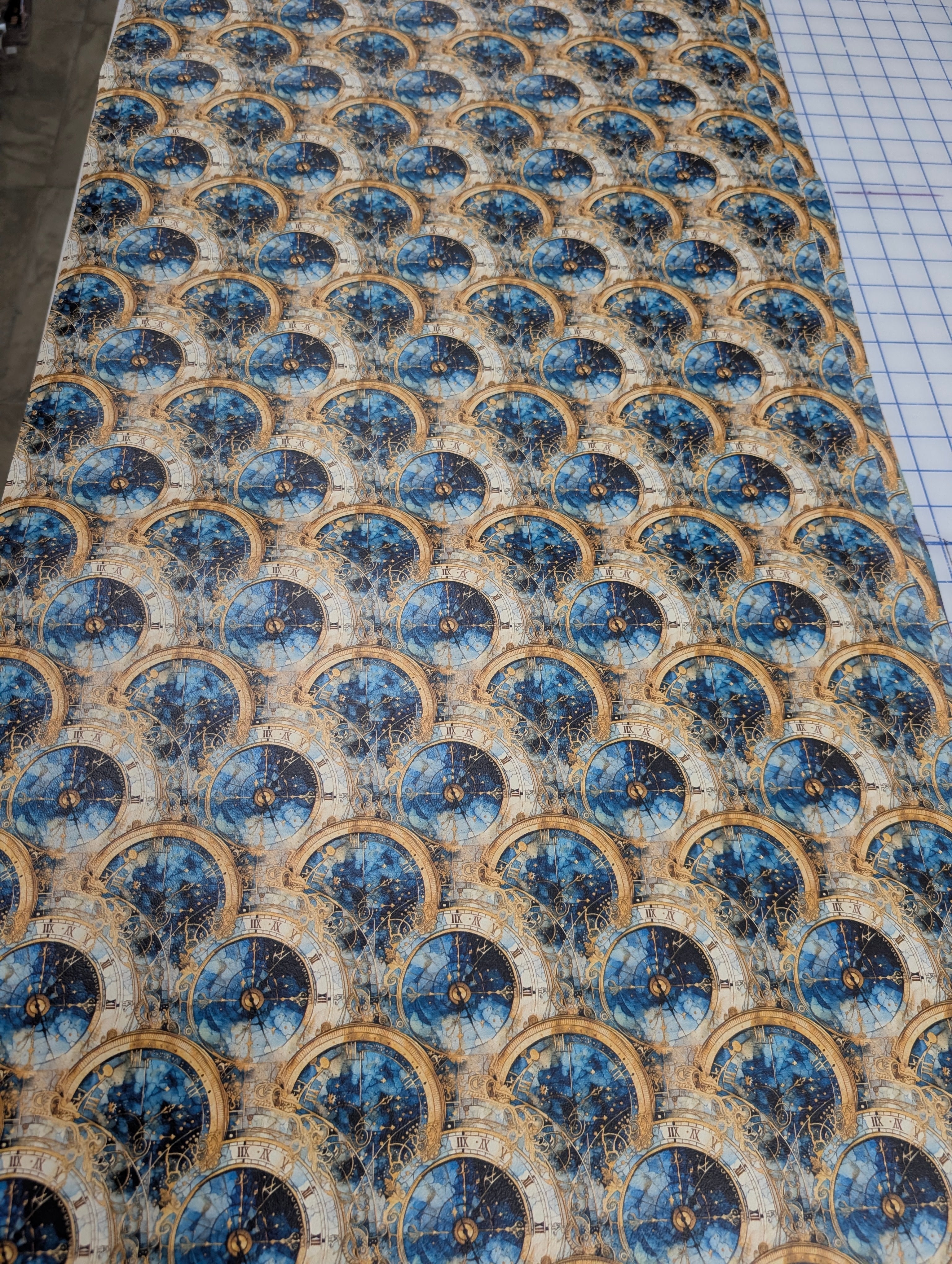 Time printed vinyl 3 sizes