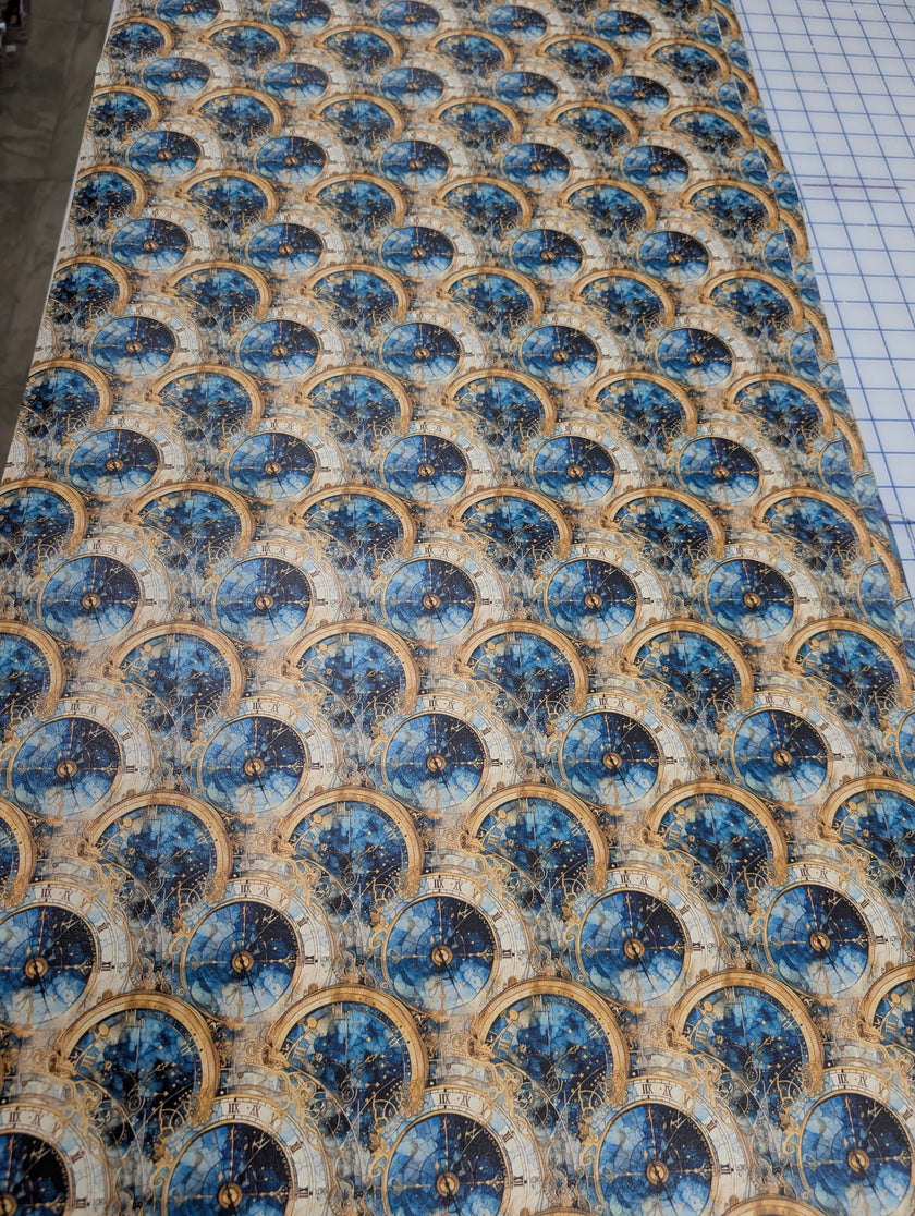 Time printed vinyl 3 sizes