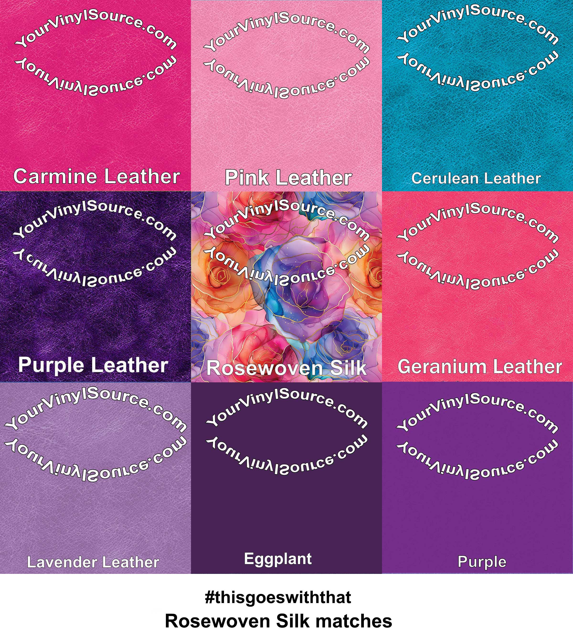 Rosewoven Silk 3 sizes