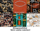 Spice Leather  3 sizes