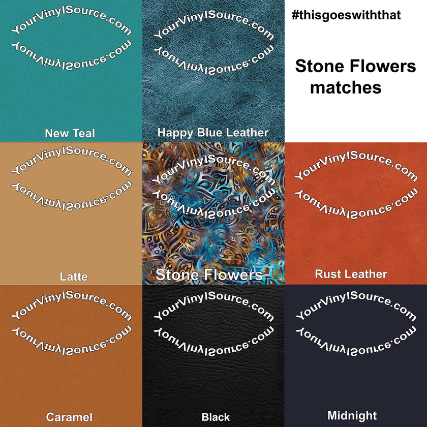 Stone Flowers 3 sizes