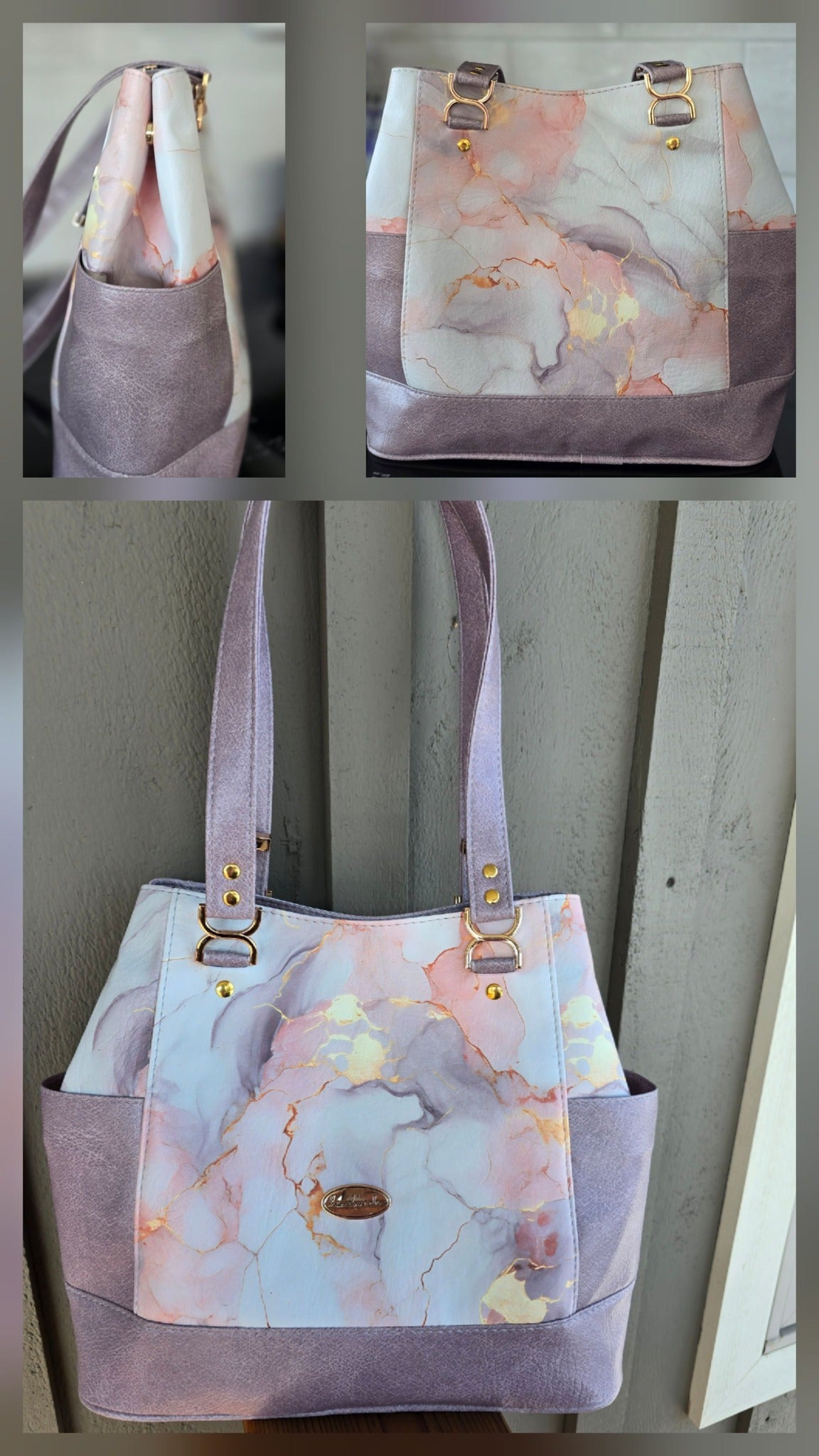 Rose Gold Marble 3 sizes