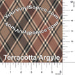 Terracotta Argyle 2 sizes