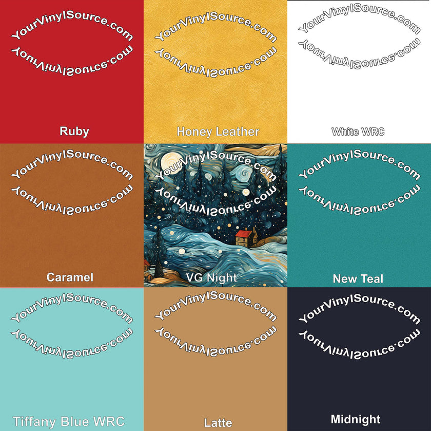 VG Night printed vinyl  3 sizes