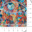 Wild Batik Mosaic  3 sizes