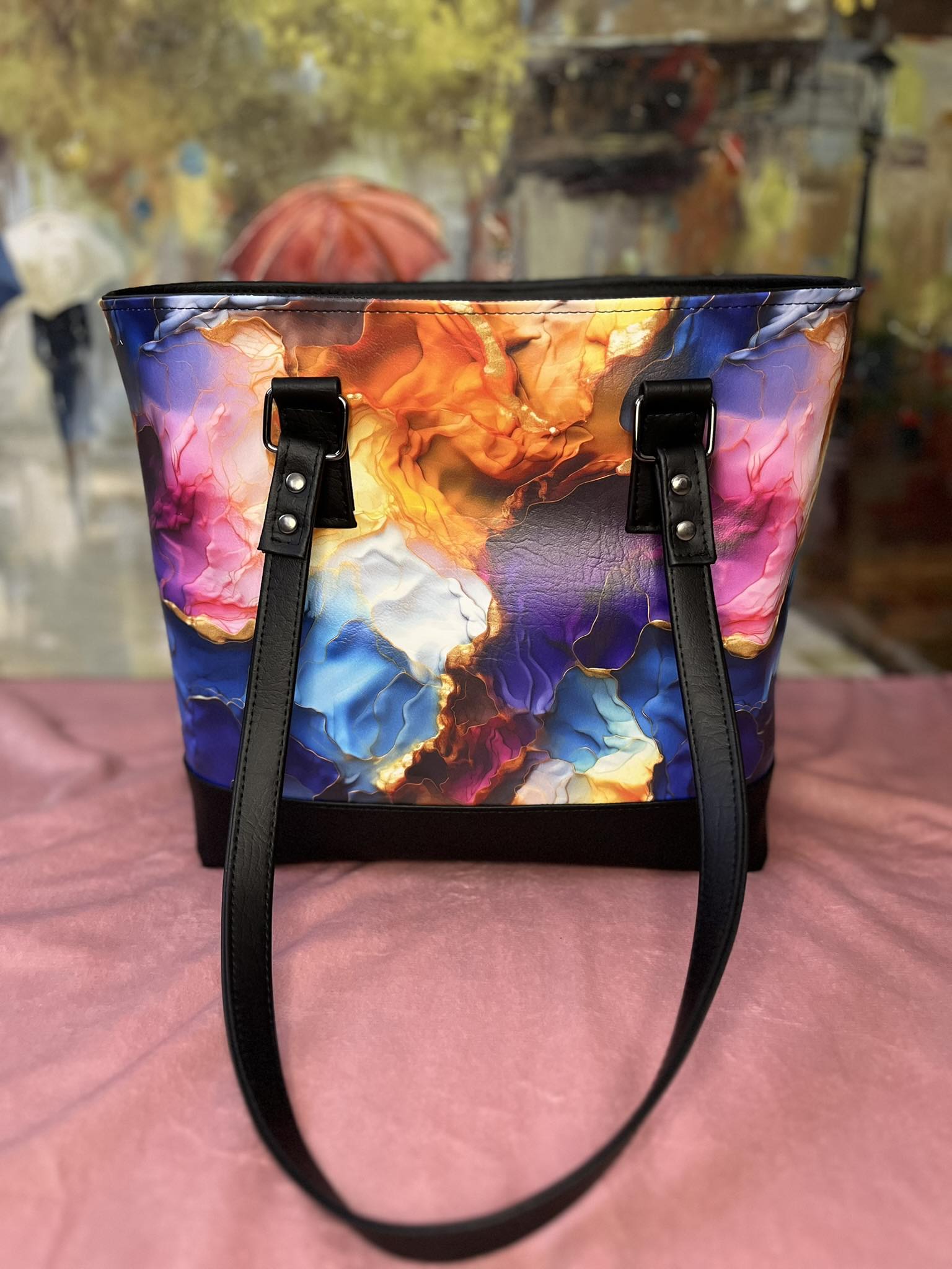 Canyon Sunset printed vinyl  3 sizes