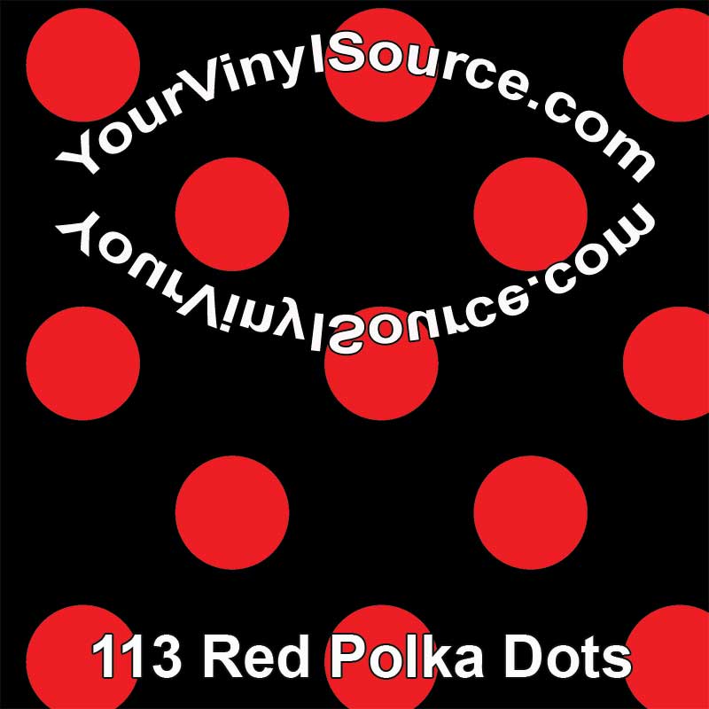 Red Polka Dots 2 sizes