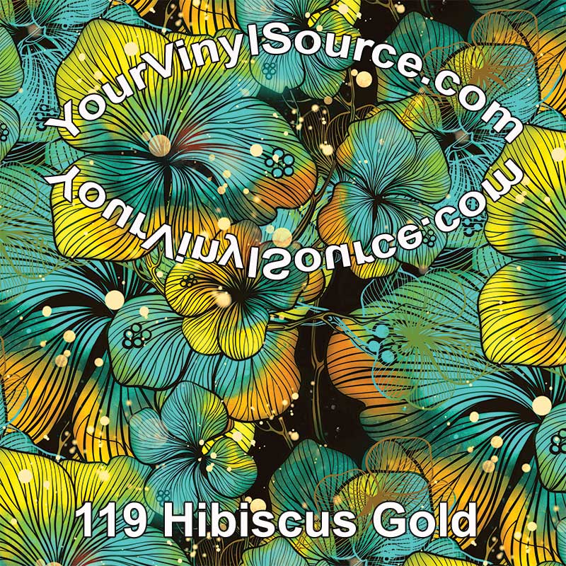 Hibiscus Gold 2 sizes