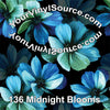 Midnight Blooms 2 sizes