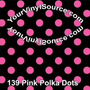 Pink Polka Dots 2 sizes