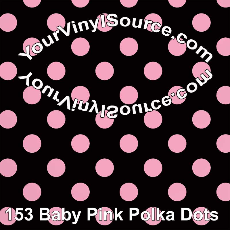 Baby Pink Polka Dots 3 sizes