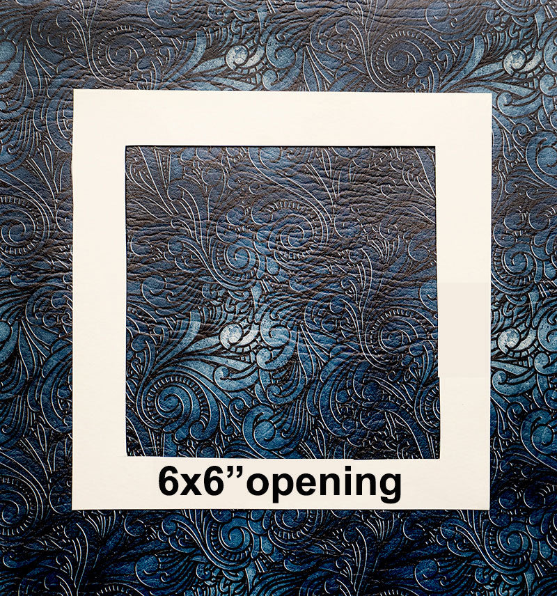 Teal Scrolls 3 sizes