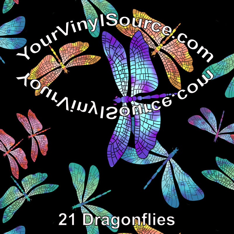 Dragonflies 2 sizes