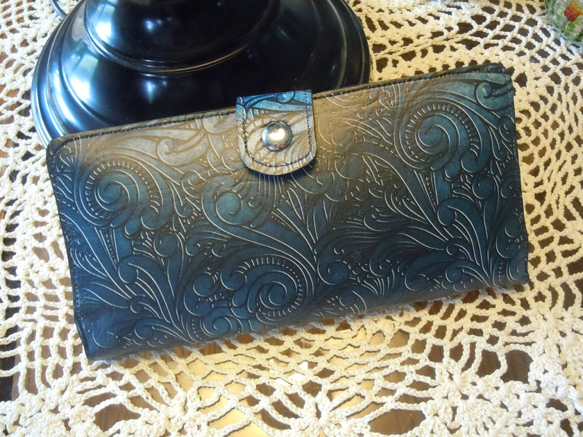 Teal Scrolls 3 sizes